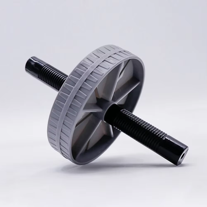 Roda Abdominal Profissional AB Roller Antiderrapante com Estrutura Reforçada até 130kg