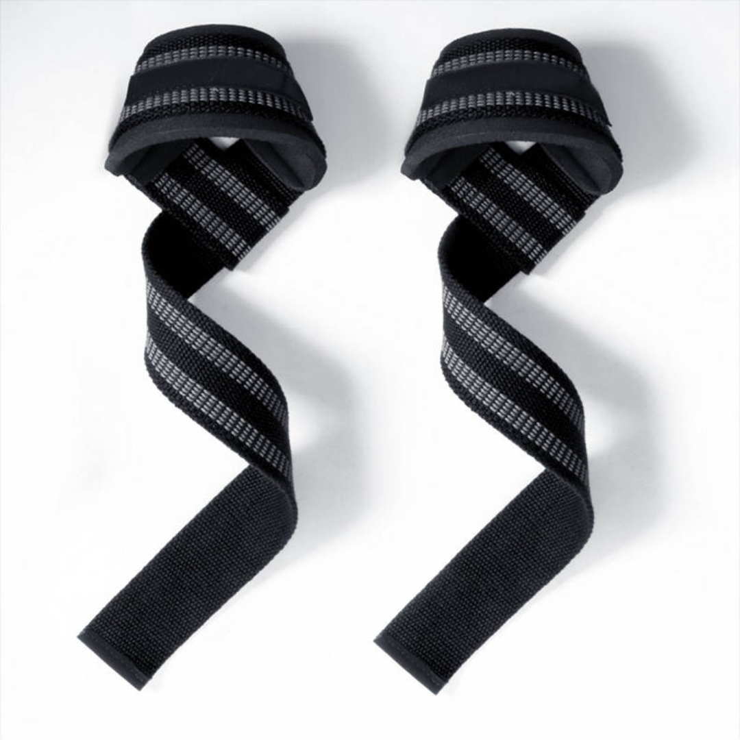 Strap de Levantamento Profissional Antiderrapante – Suporte Máximo para Peso