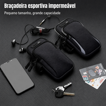 Porta Celular para Corrida e Treino (até 6.5" / 7.2")