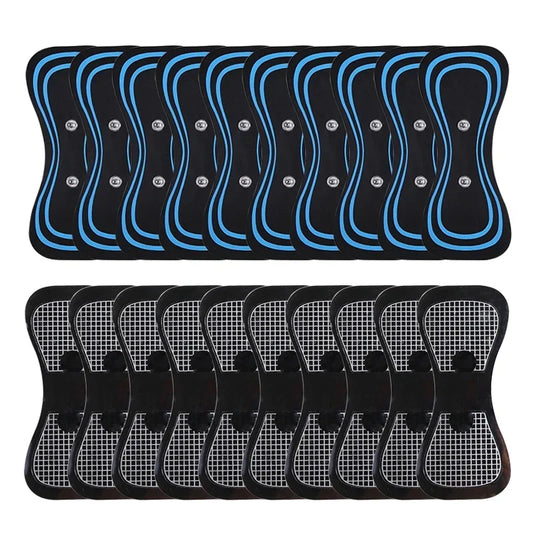 Adesivos de Gel para Massageador TENS – Reposição para Estimulador Muscular