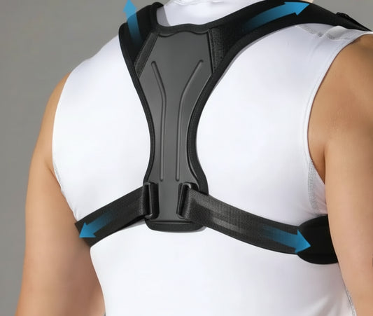 Corretor Postural Ajustável  – Suporte para Costas e Ombros