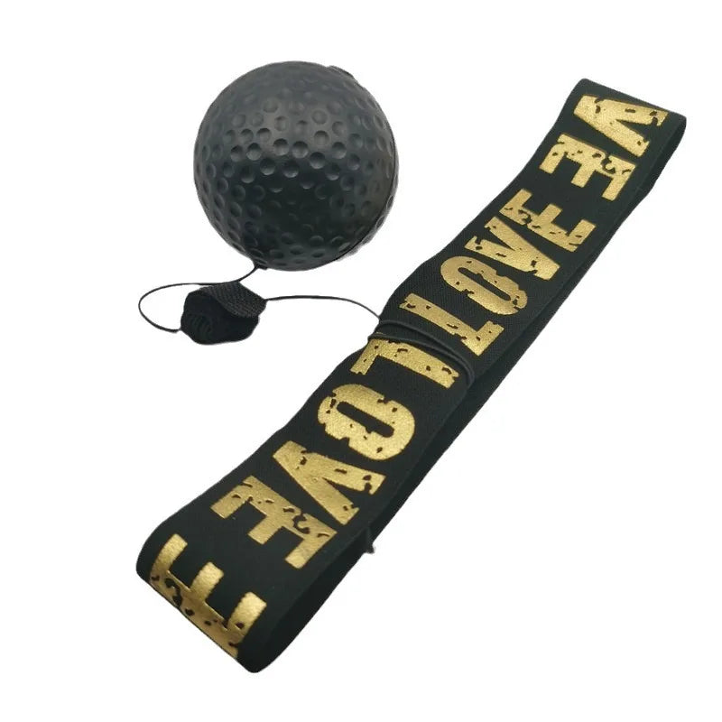 Bola de Reflexo Boxe com Faixa – Treino de Velocidade e Agilidade