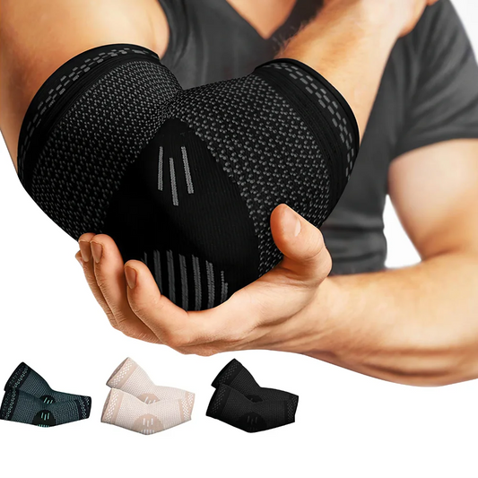 Cotoveleira Elástica Esportiva com Compressão Respirável