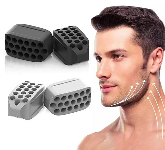 Exercitador de Mandíbula em Silicone – Defina o Maxilar e Fortaleça o Rosto