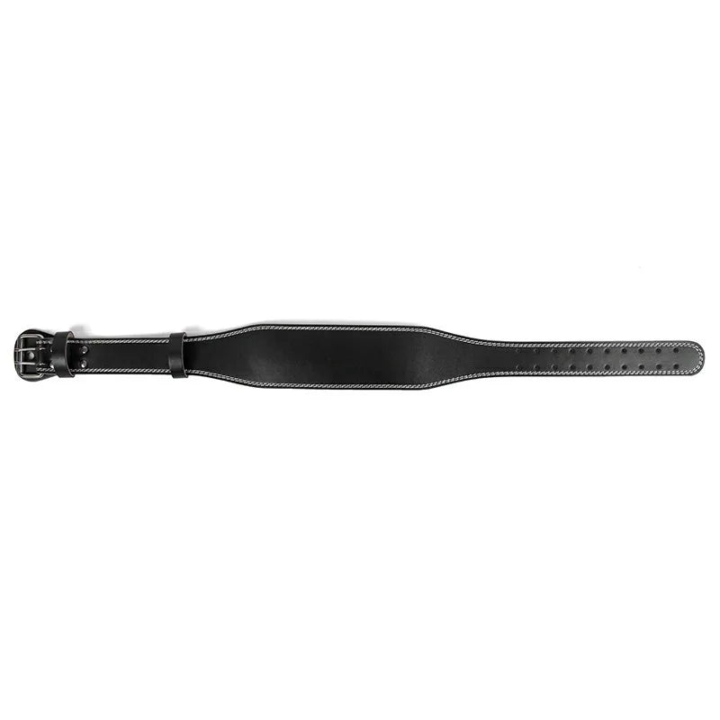 Cinto de Musculação em Couro PU – Suporte para Treino de Força