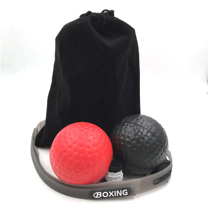 Bola de Reflexo Boxe com Faixa – Treino de Velocidade e Agilidade