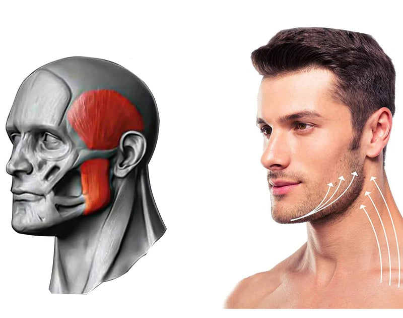 Exercitador de Mandíbula em Silicone – Defina o Maxilar e Fortaleça o Rosto