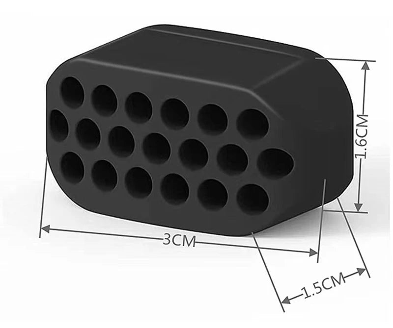 Exercitador de Mandíbula em Silicone – Defina o Maxilar e Fortaleça o Rosto