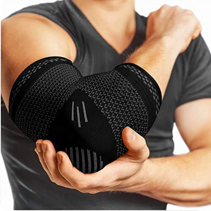 Cotoveleira Elástica Esportiva com Compressão Respirável