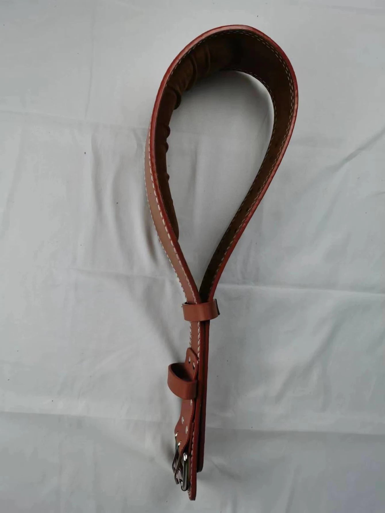 Cinto de Musculação em Couro PU – Suporte para Treino de Força
