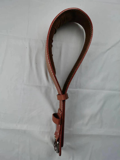 Cinto de Musculação em Couro PU – Suporte para Treino de Força