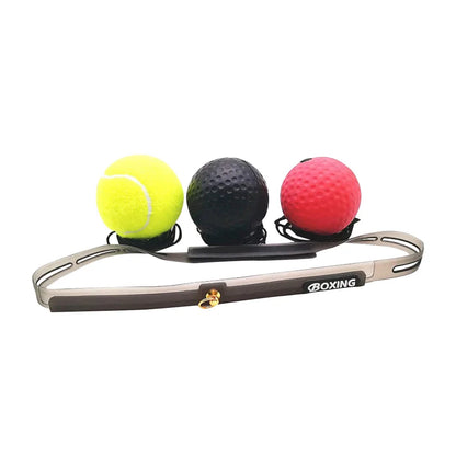 Bola de Reflexo Boxe com Faixa – Treino de Velocidade e Agilidade